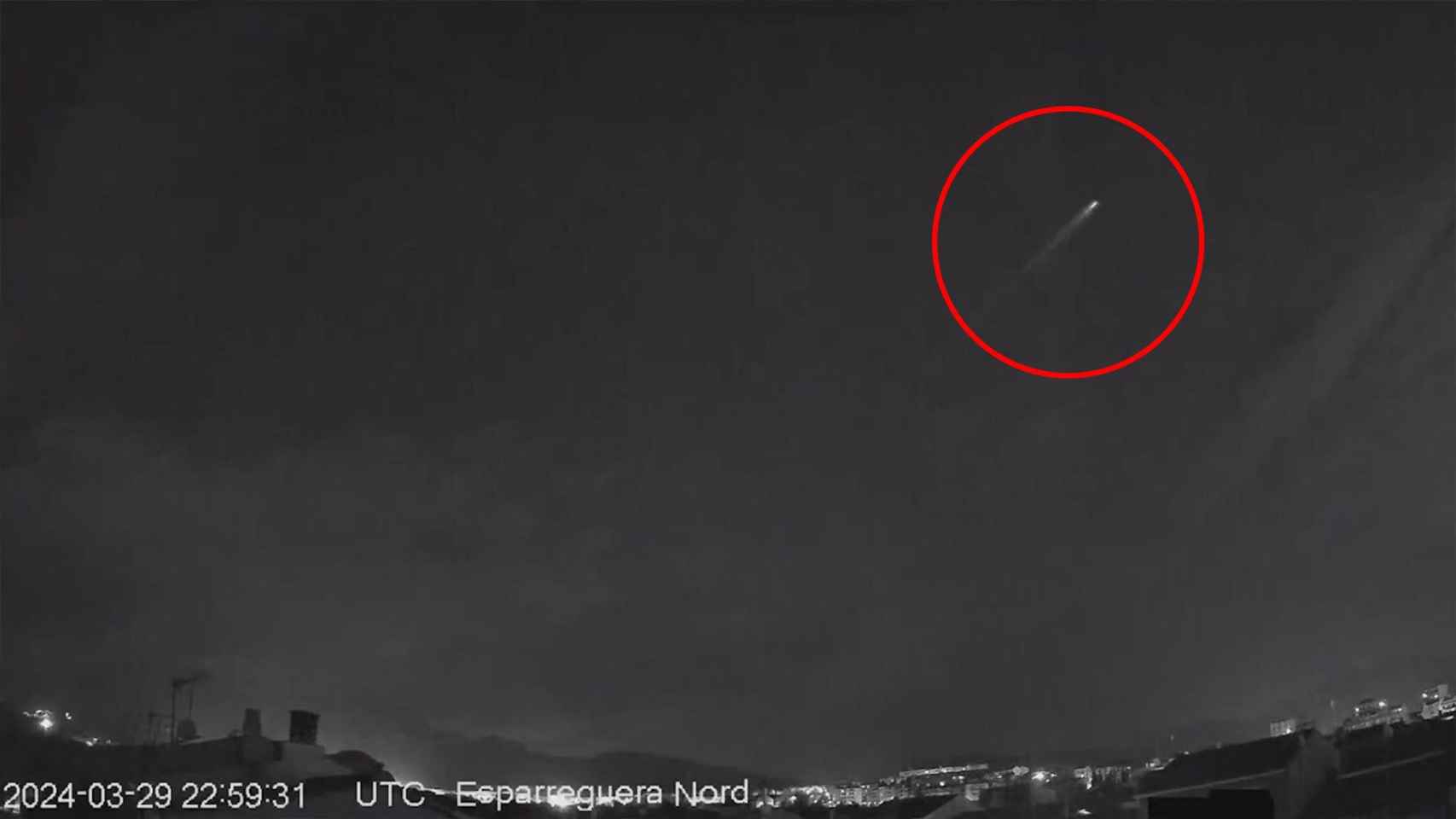 El extraño objeto volante que cruzó el cielo de Cataluña el viernes