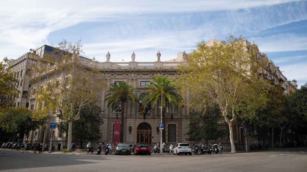 Fachada del Ilustre Colegio de Abogados de Barcelona (ICAB), que tramita las solicitudes de asistencia jurídica gratuita
