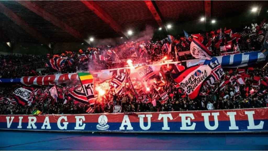 Aficionados ultras del PSG