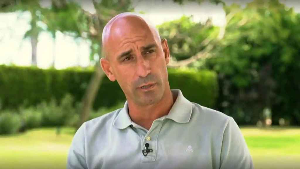 Luis Rubiales, expresidente de la Federación Española de Fútbol, en la entrevista en LaSexta