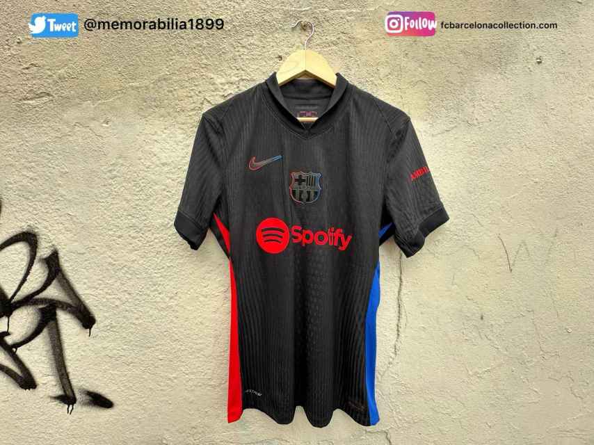 La segunda equipación del Barça para la temporada 2024-25
