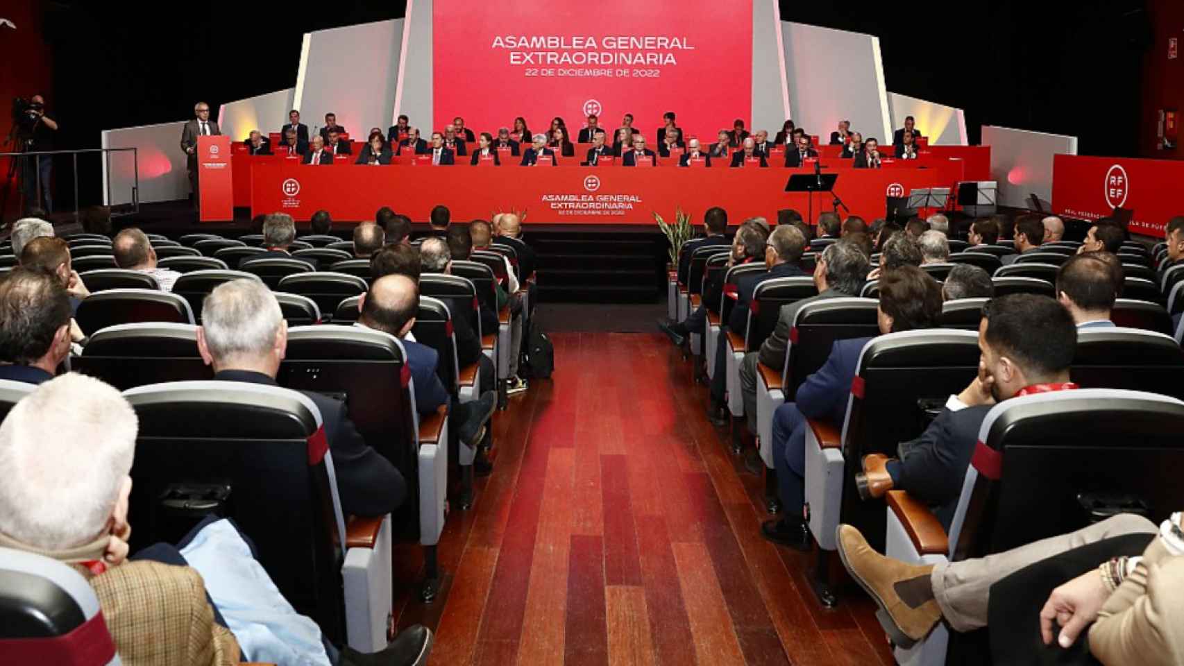 La Asamblea General de la RFEF en diciembre de 2022