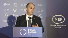 El secretario general de Junts, Jordi Turull, en una conferencia en Nueva Economía Forum