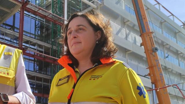 El 'conseller' de Salud Manel Balcells y la directora del SEM, Anna Fontquerni