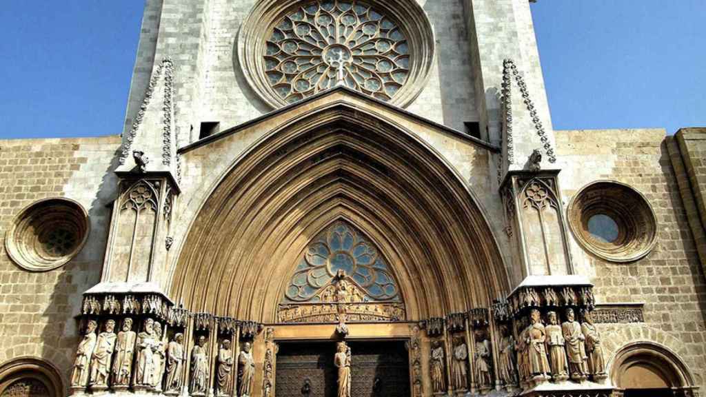 Facahada de la catedral de Tarragona