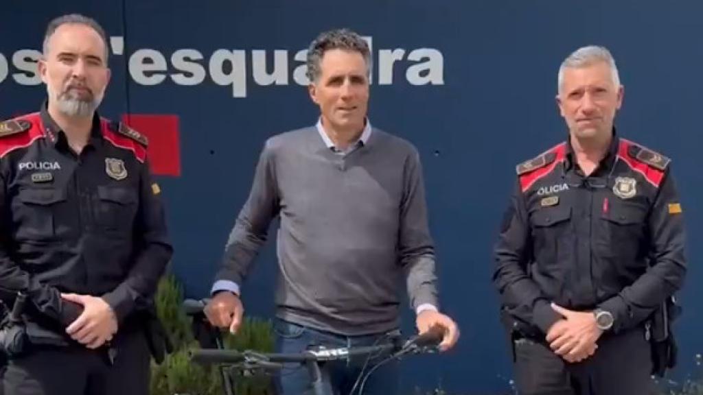 Los Mossos devuelven a Miguel Induráin la bicicleta que le robaron en Vila-seca