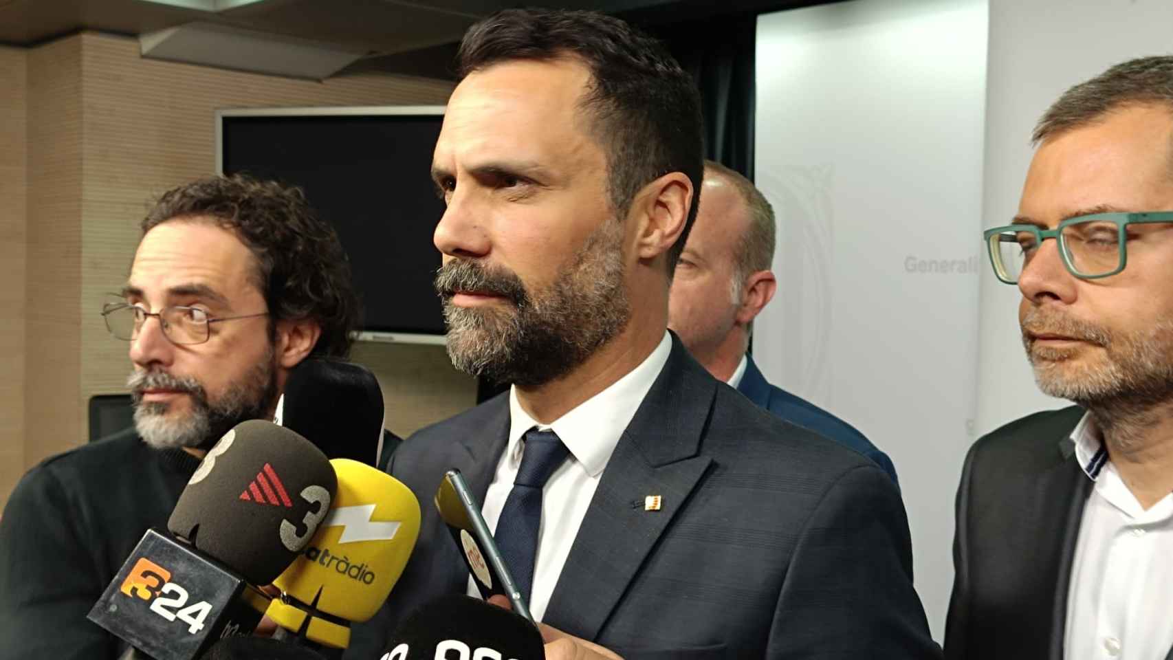 Roger Torrent, consejero de Empresa y Trabajo de la Generalitat