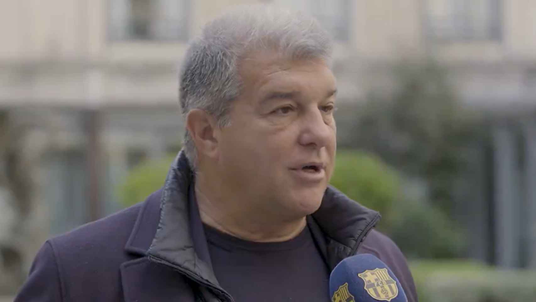 Laporta: No cambiaría a ningún jugador del Barça por alguno del PSG