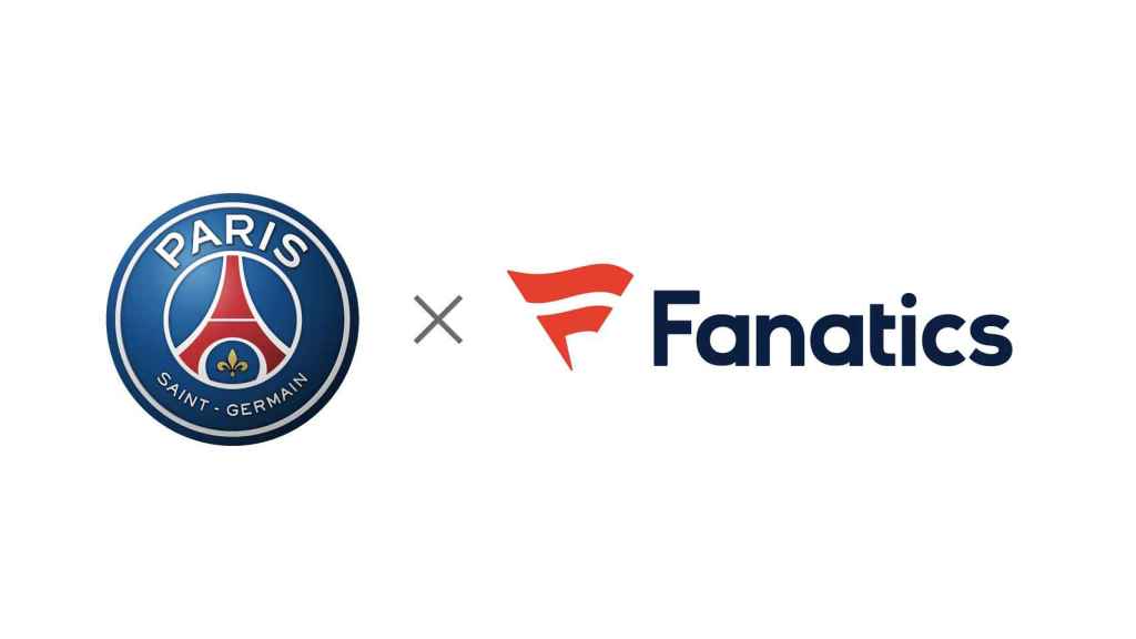 La imagen de la alianza comercial del PSG con Fanatics