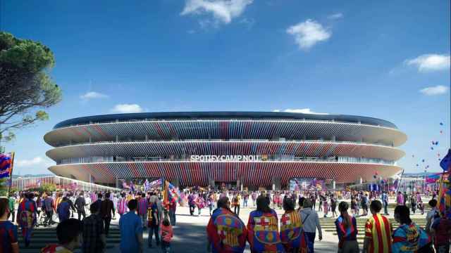 Así se verán los exteriores del nuevo Camp Nou