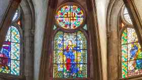 Representaciones religiosas de la iglesia de Santa Maria del Mar de Barcelona