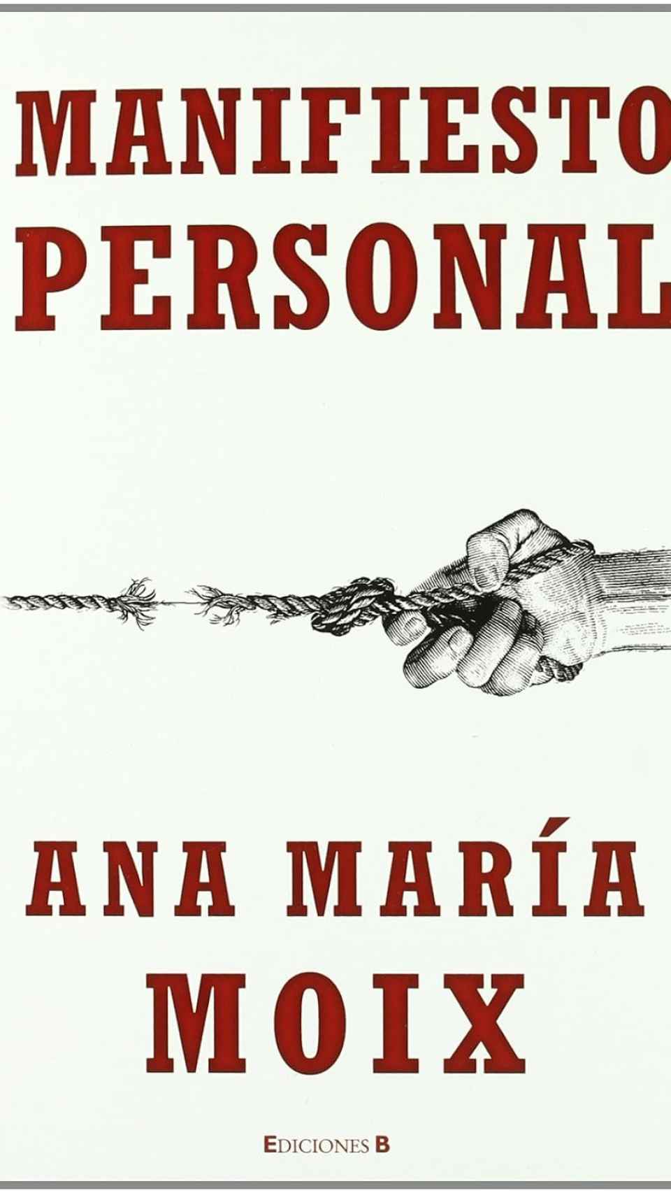 'Manifiesto personal', Ana María Moix