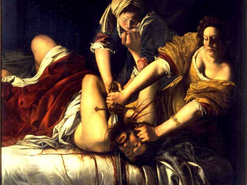 'Judith decapitando a Holofernes', de la pintora italiana Artemisia Gentileschi