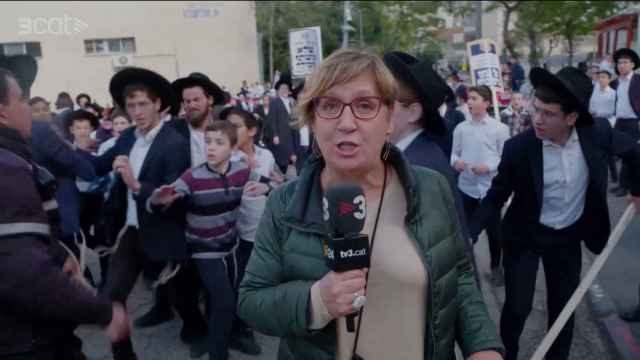 Las reporteras de TV3 atacadas en Israel