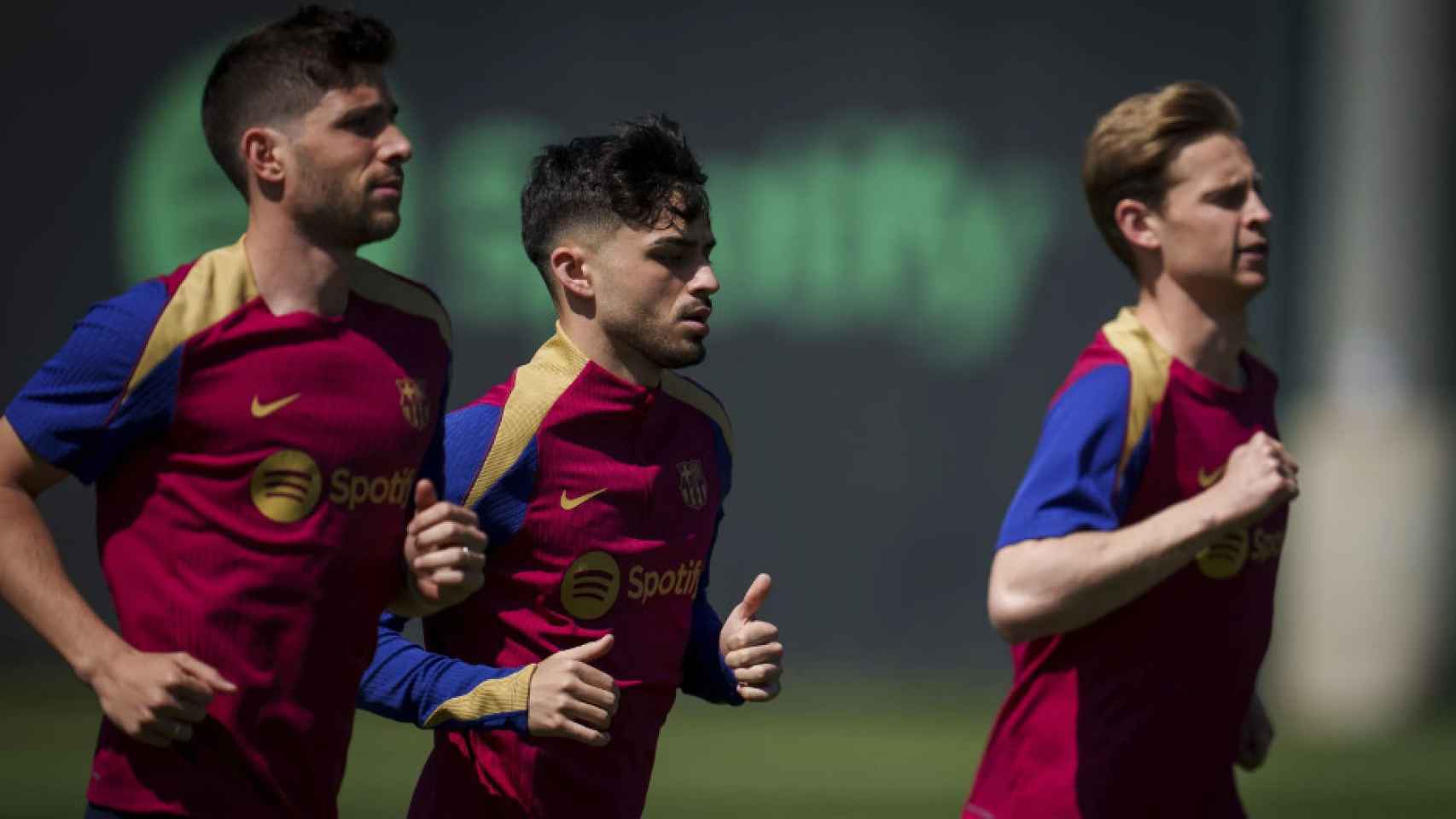 Sergi Roberto, Pedri y De Jong, dudas para componer el once del Barça en Cádiz