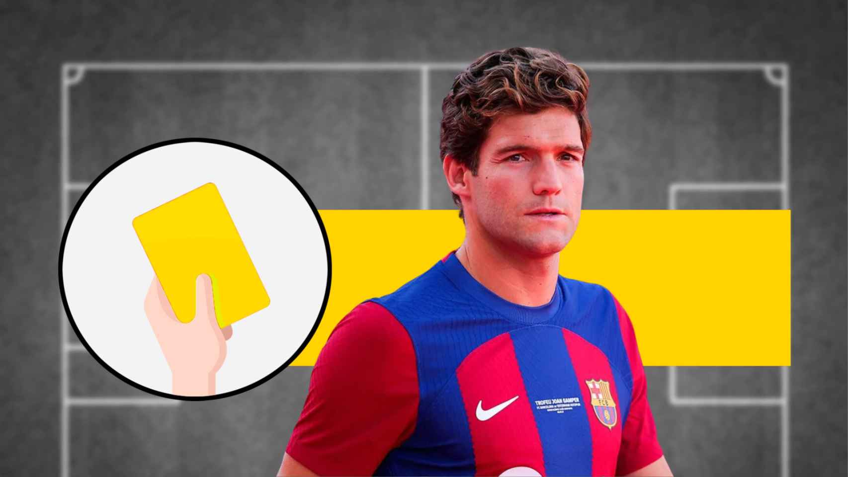 Tarjeta amarilla para Marcos Alonso