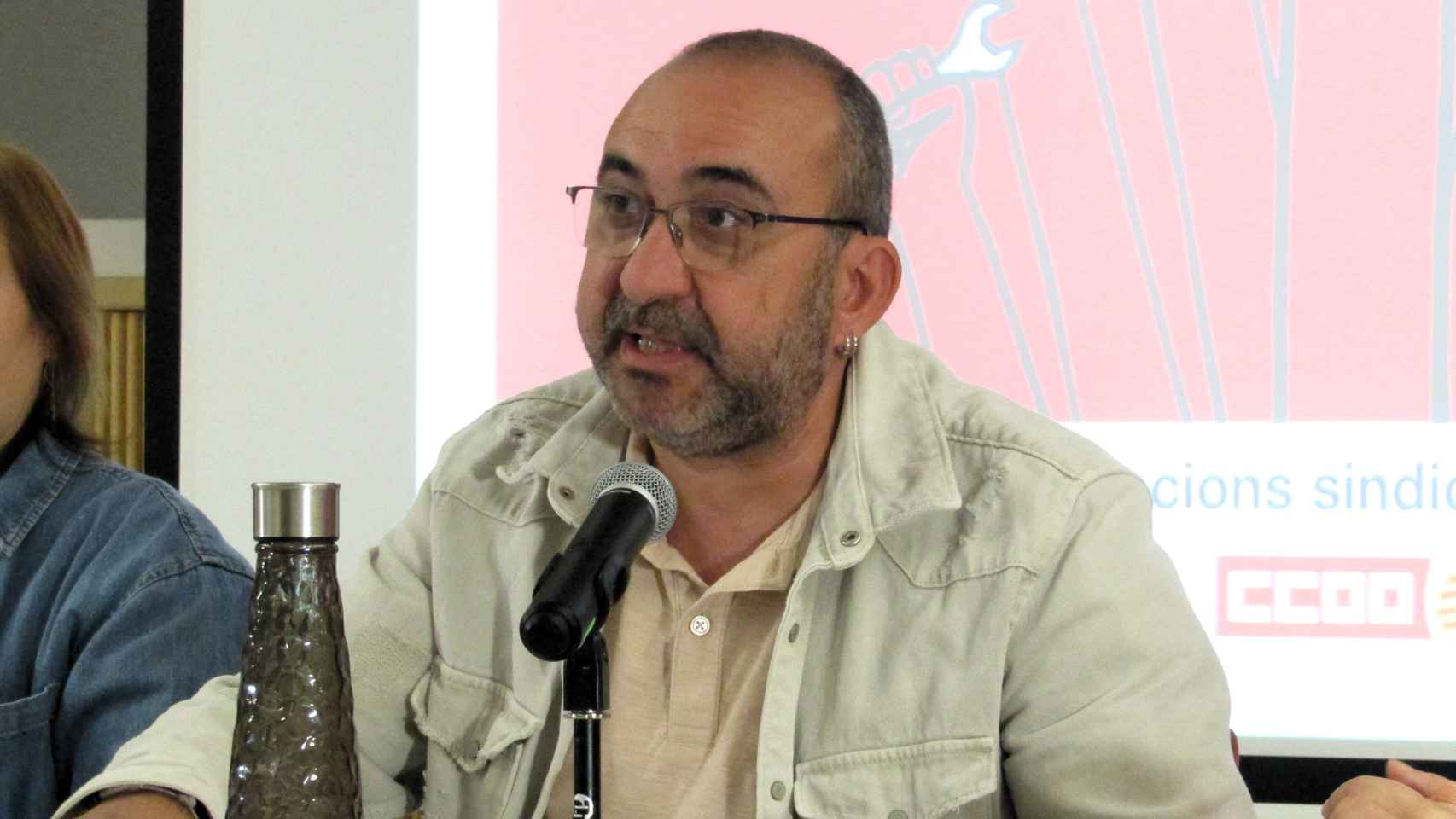 Javier Pacheco, secretario general de CCOO en Cataluña