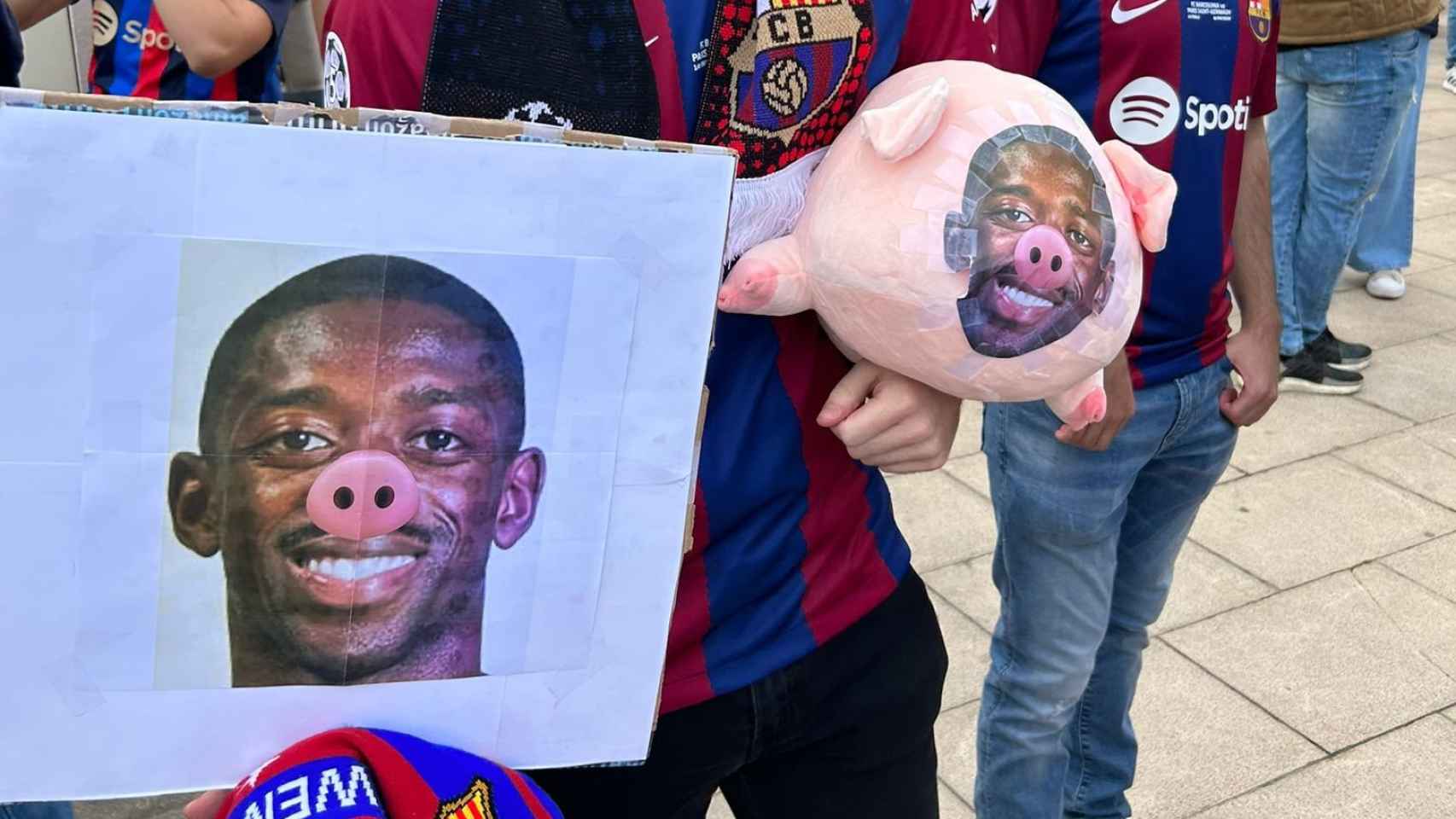 La afición del Barça encuentra a su nuevo Figo: Ousmane Dembelé