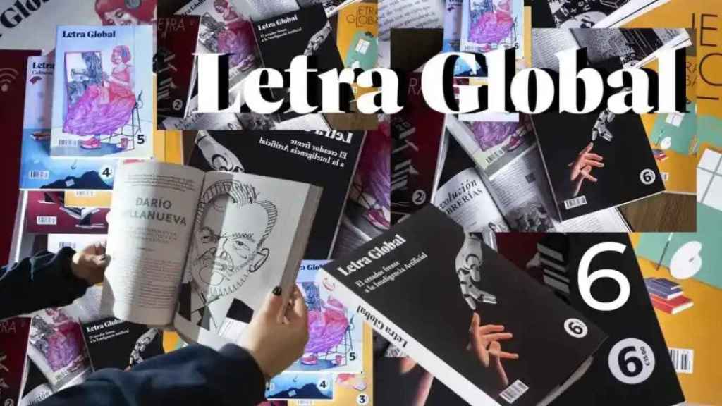 Ejemplares de la revista de 'Letra Global'