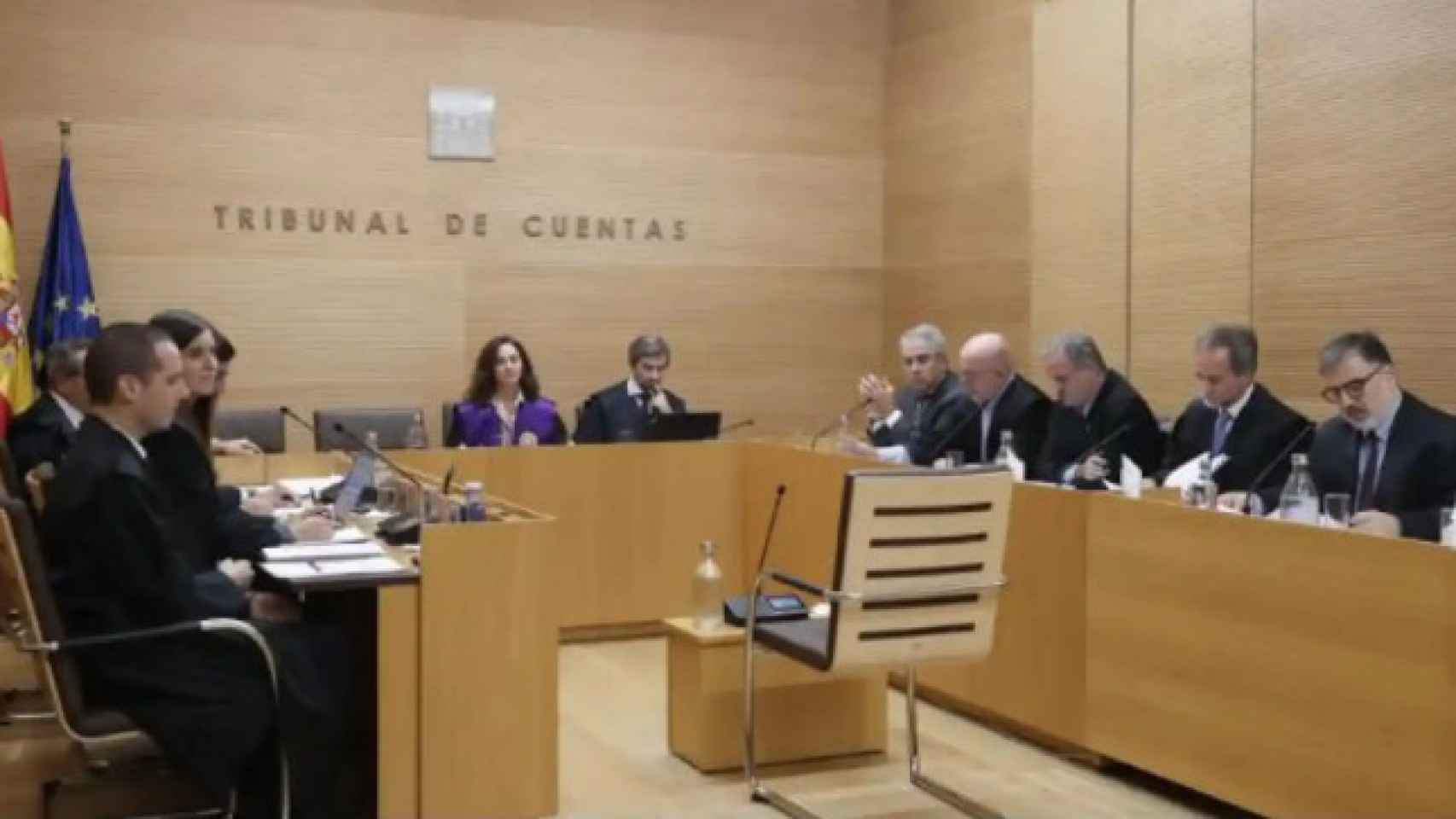 Vista celebrada el pasado 17 de noviembre del proceso que sigue el Tribunal de Cuentas por el desvío de fondos públicos al 'procés'