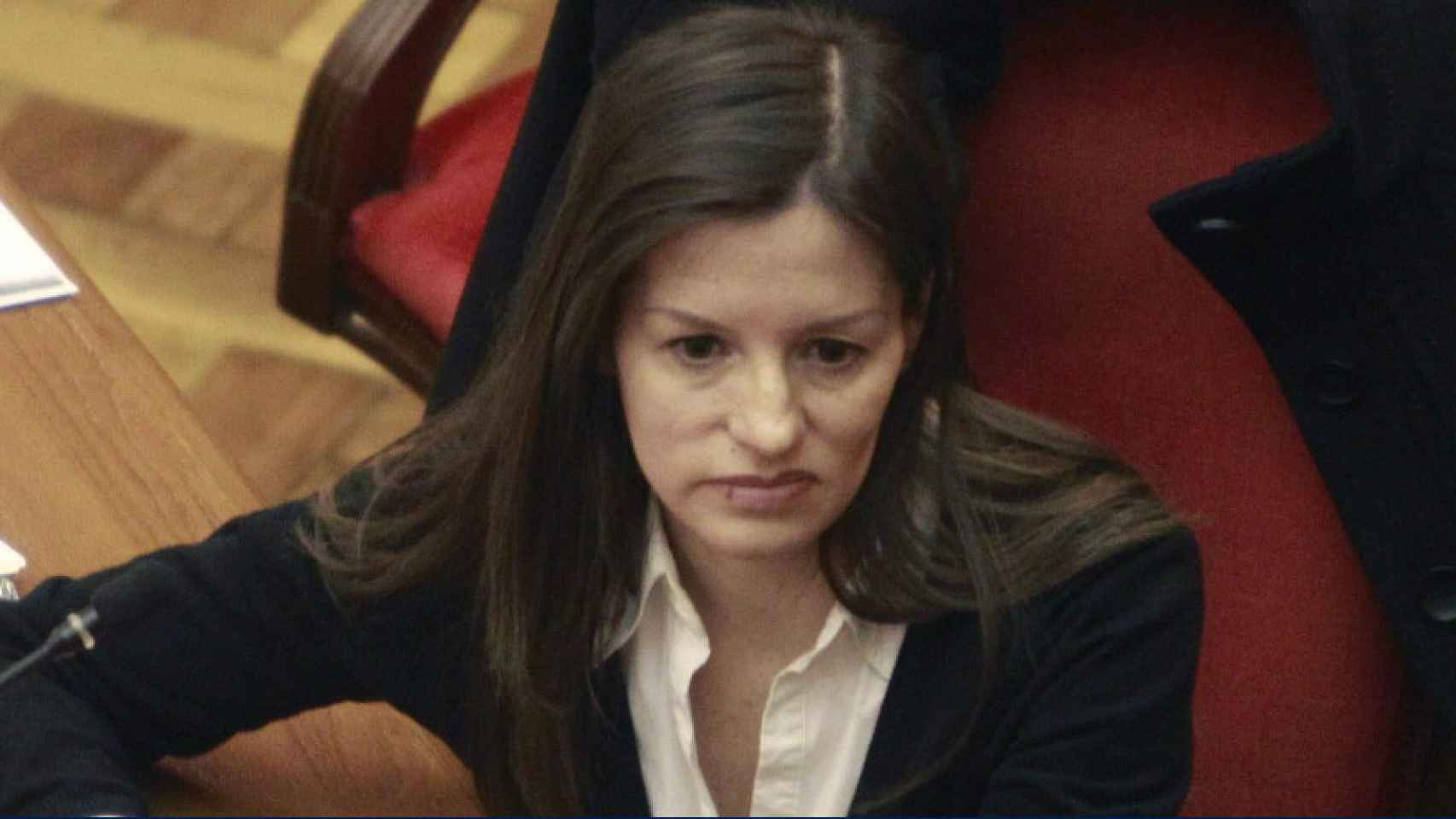 María Ángeles Molina, Angie, durante el juicio en 2012