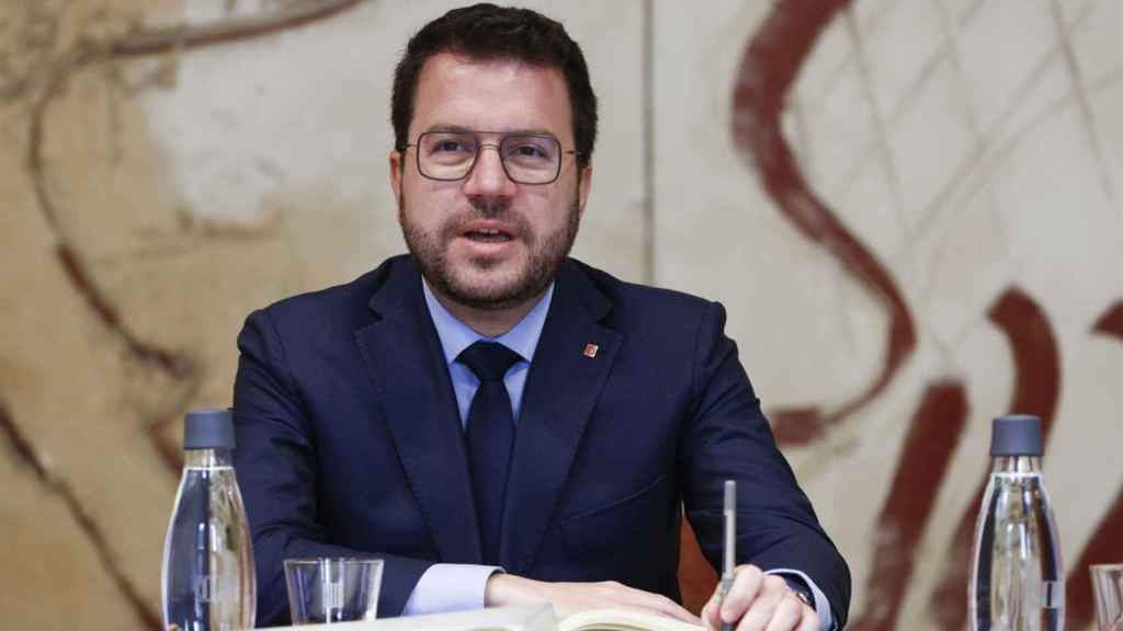 El 'president' de la Generalitat en funciones, Pere Aragonès