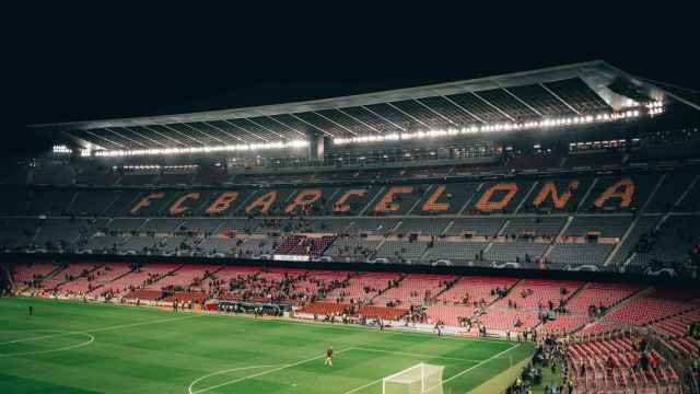 El Camp Nou antes de la reforma