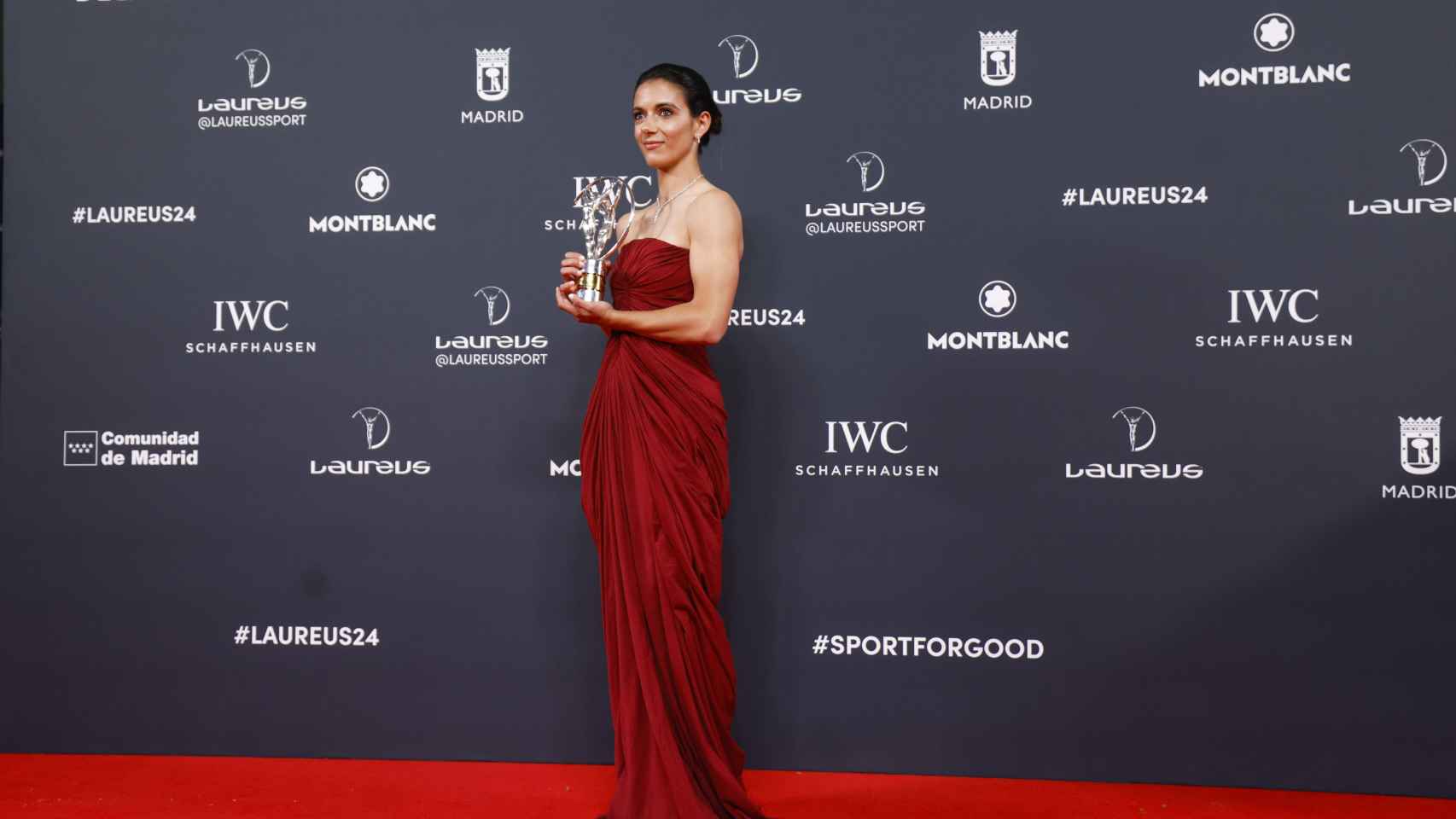 Aitana Bonmatí recibe el Premio Laureus a la mejor deportista del año