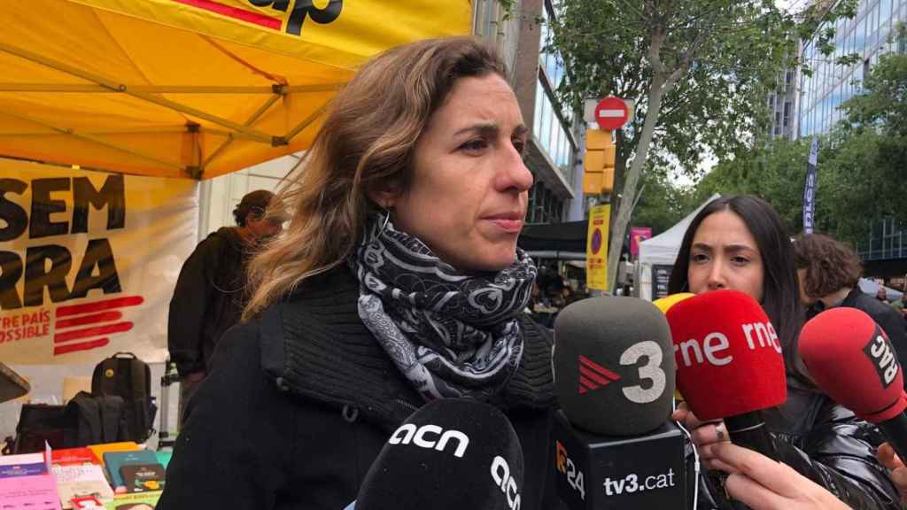 Laia Estrada, candidata de la CUP a las elecciones catalanas del 12M