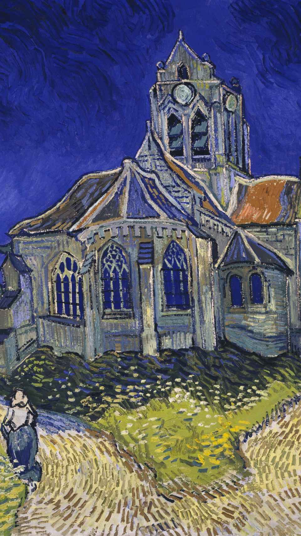 'La iglesia de Auverys-sur-Oise', de Van Gogh