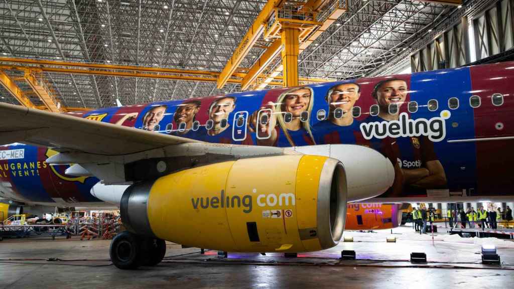 El nuevo avión de Vueling que transportará al Barça Femenino a Londres