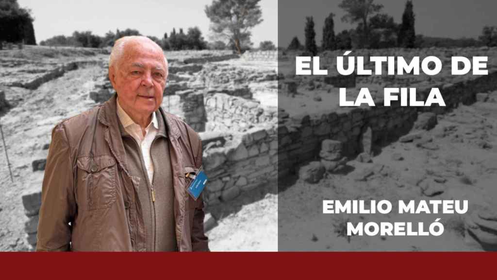 El último de la fila Emilio Mateu Morelló