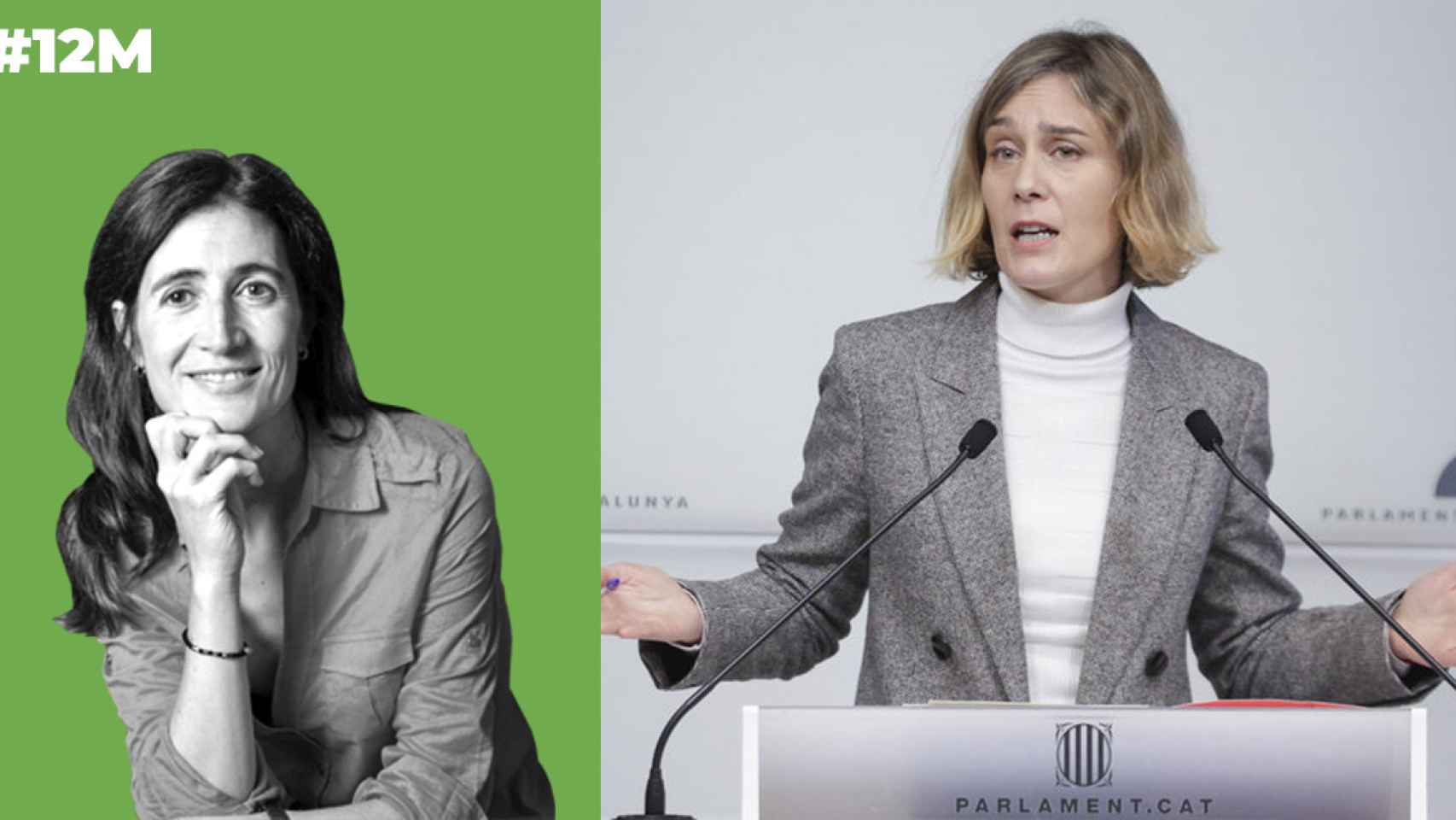 La candidata de Comuns Sumar al 12M, Jéssica Albiach, por Andrea Rodés