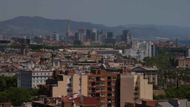 Edificios de viviendas en el barrio barcelonés de Poble-sec