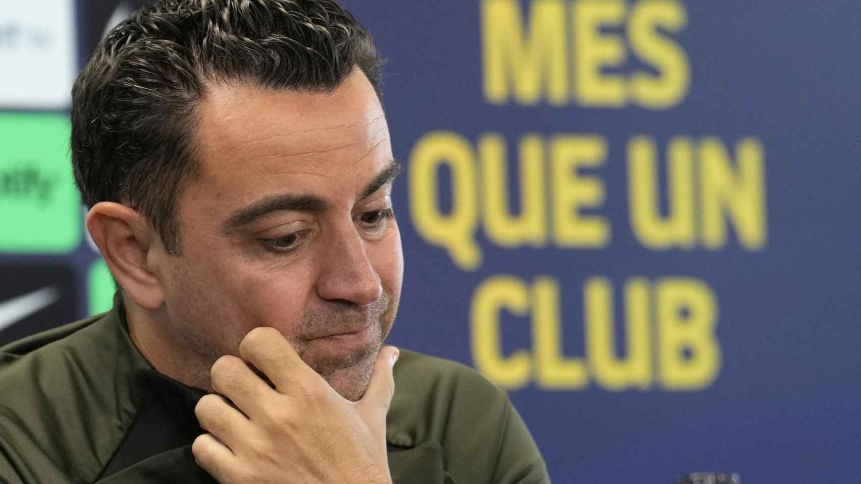 El entrenador del Barça, Xavi Hernández