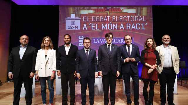 Debate electoral de los candidatos a las elecciones catalanas del 12-M