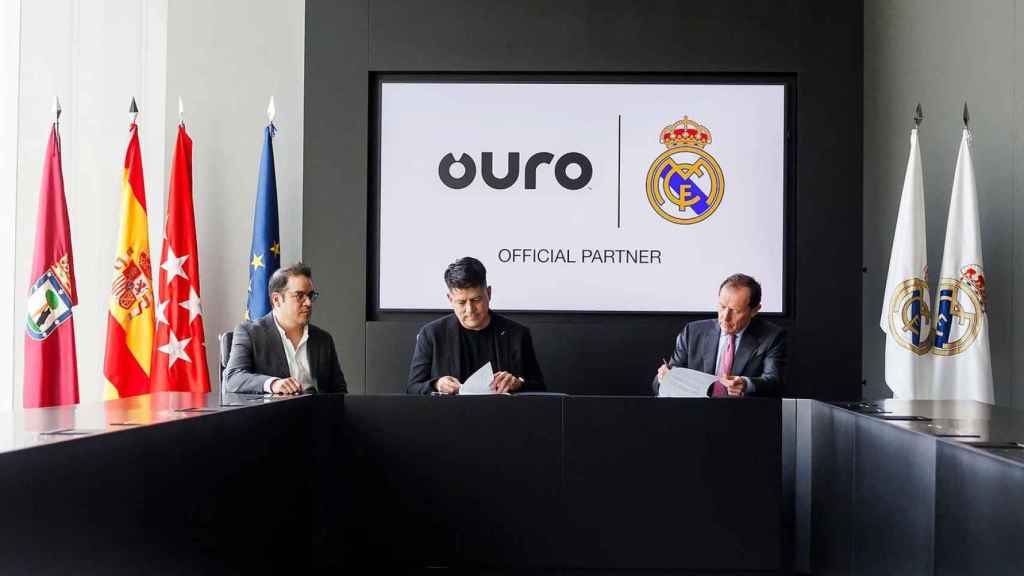 El Real Madrid firma un acuerdo con Ouro, su nuevo patrocinador