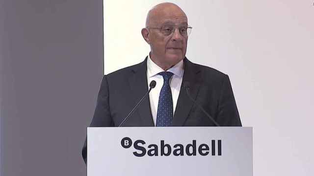 El presidente del Banco Sabadell, Josep Oliu