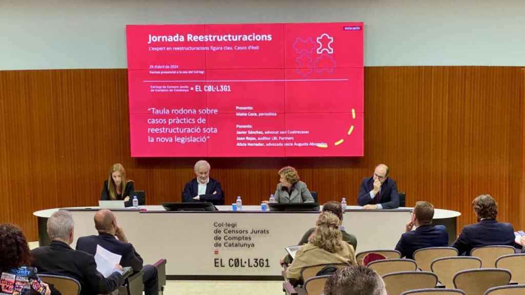 Imagen sobre la jornada de reestructuraciones empresariales