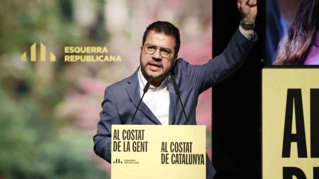 l presidente de la Generalitat y candidato de ERC a la reelección, Pere Aragonès