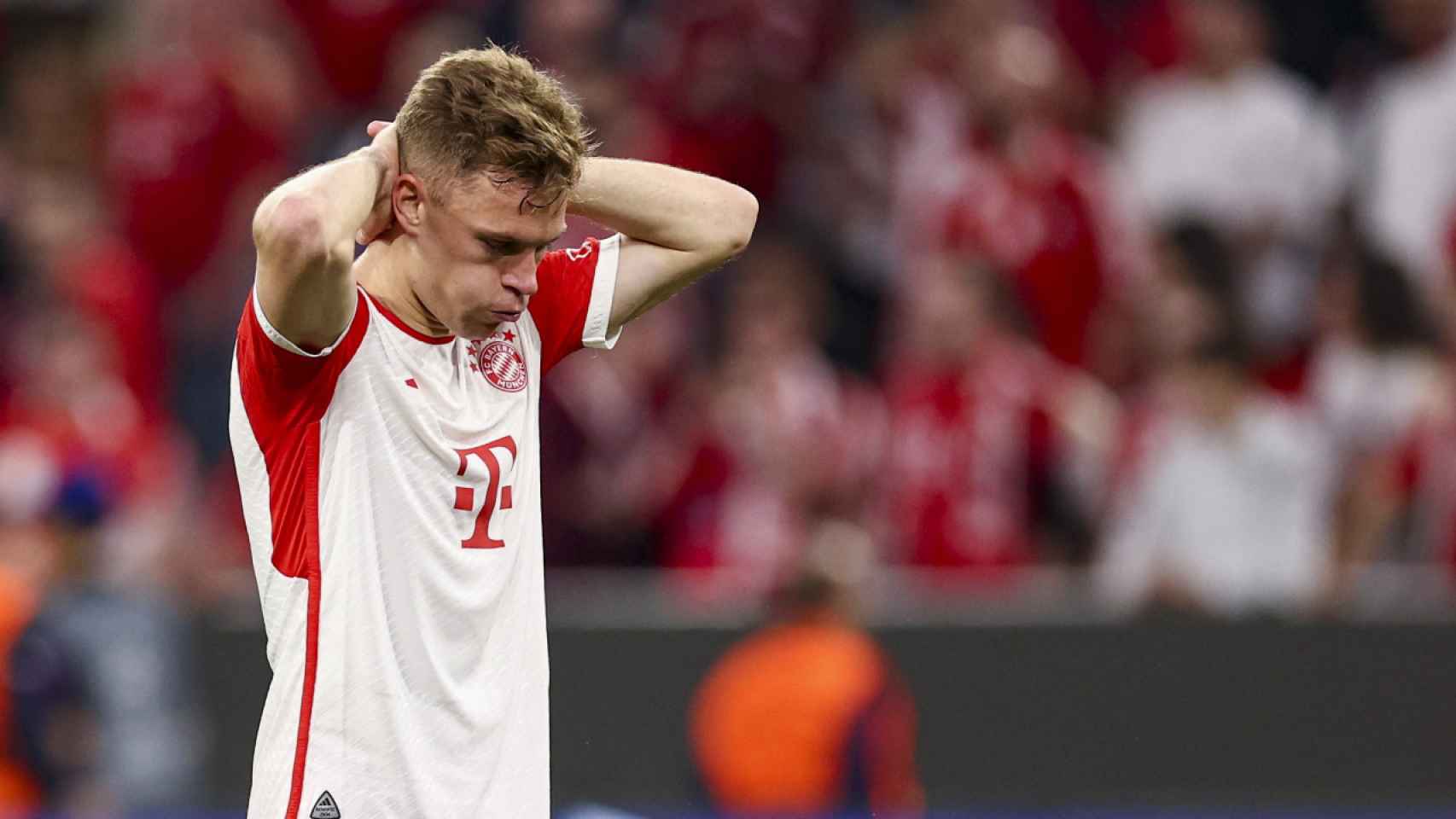 La frustración de Kimmich por el empate del Bayern contra el Real Madrid