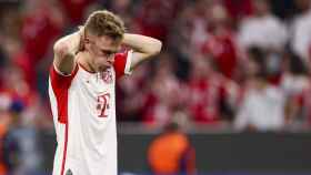 La frustración de Kimmich por el empate del Bayern contra el Real Madrid