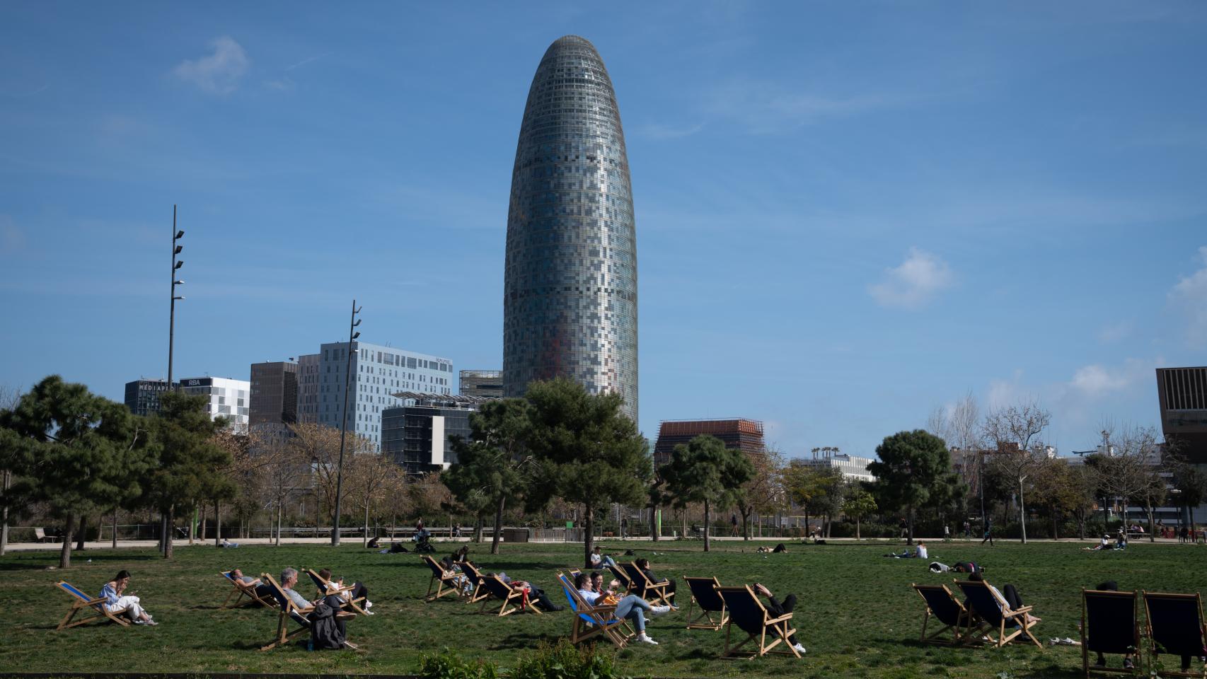 Día soleado en Barcelona