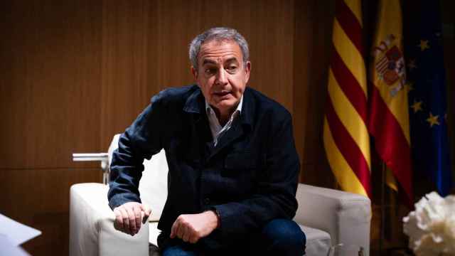 Imágenes del expresidente del gobierno José Luis Rodriguez Zapatero, en una entrevista con Crónica Global