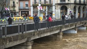 Lluvia en Girona