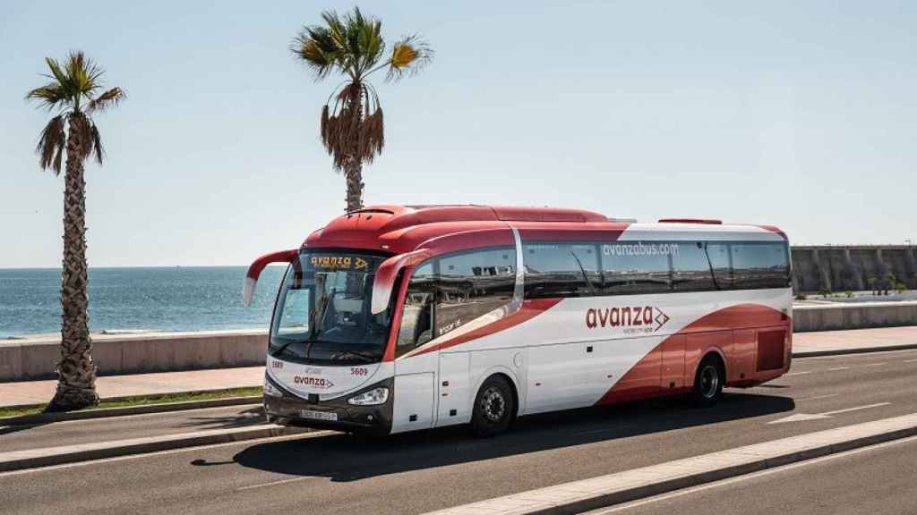 Un bus del gigante mexicano Avanza