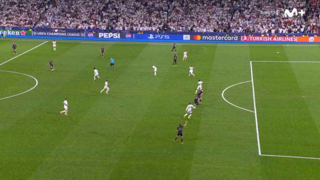 La jugada del Real Madrid-Bayern, invalidada por fuera de juego inexistente