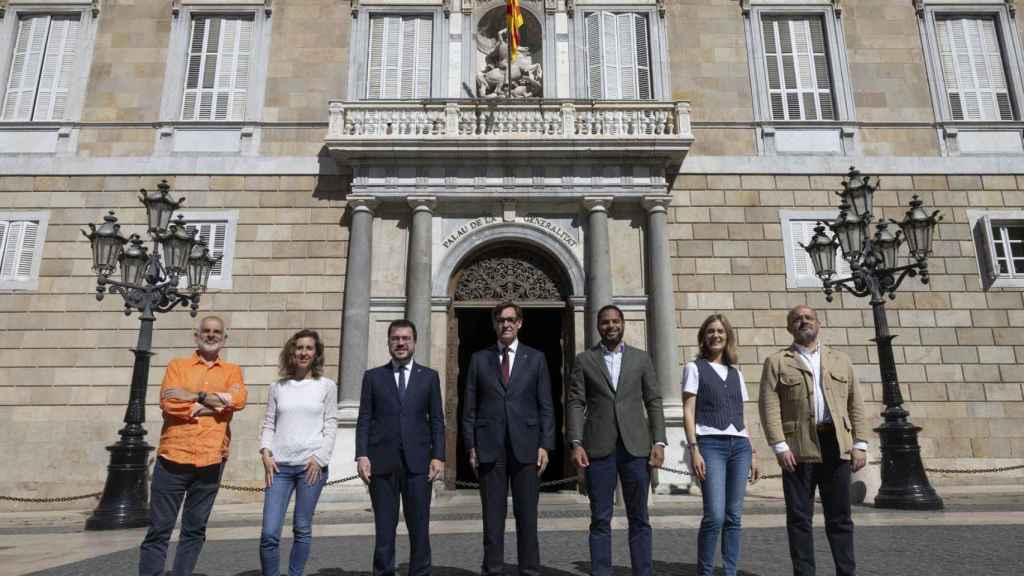 Los candidatos a las elecciones del 12M en el debate de RTVE