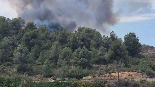 Incendio en Batea (Tarragona)