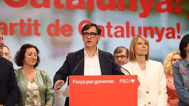 Discurso de Salvador Illa en la sede del PSC tras haber ganado las elecciones autonómicas